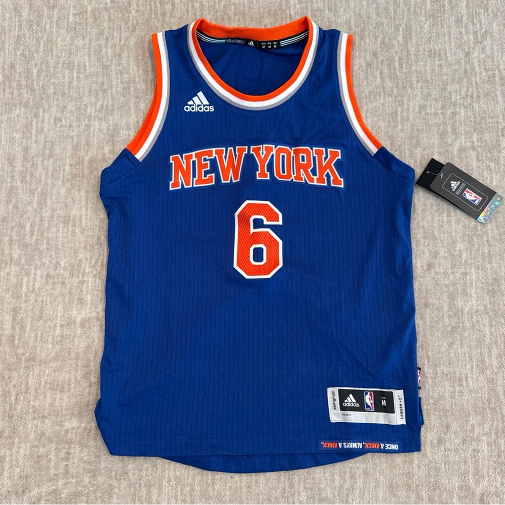 Youth Size Medium Adidas Kristaps Porzingis New York Knicks Swingman Jersey NEW